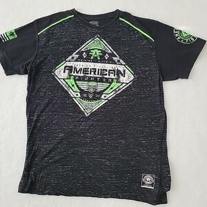 American Fighter Training Division T‎ Shirt 3xl Black And Green